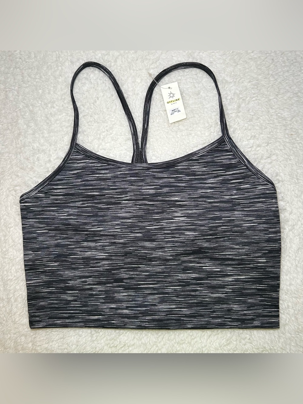Aerie Offline The Hugger Racerback Sports Bra Medium New